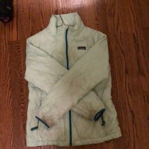 Mint green Patagonia jacket
